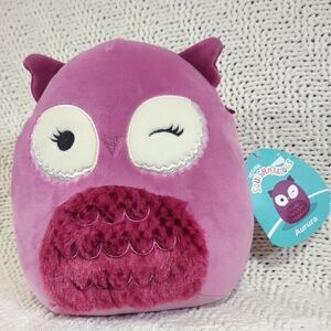 NWT Squishmallows Aurura Owl